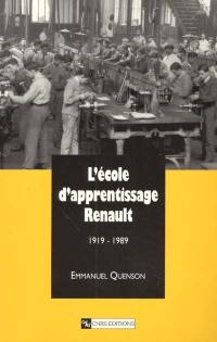 L'école d'apprentissage Renault : 1919-1989