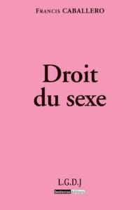 Droit du sexe