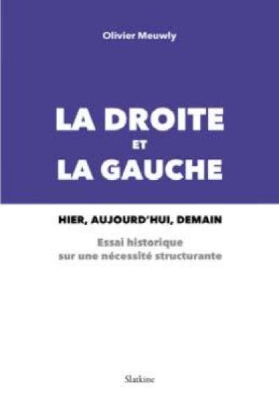 La droite et la gauche : hier, aujourd'hui, demain : essai historique sur une nécessité structurante