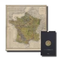 Carte agricole et climatologique de la France. An agricultural and climatological map of France