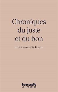 Chroniques du juste et du bon