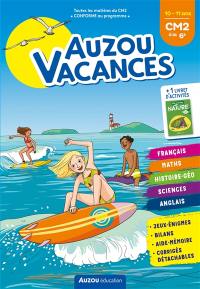 Auzou vacances : 10-11 ans, CM2 à la 6e