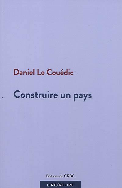 Construire un pays