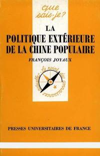 La politique extérieure de la Chine populaire