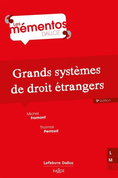 Grands systèmes de droit étrangers