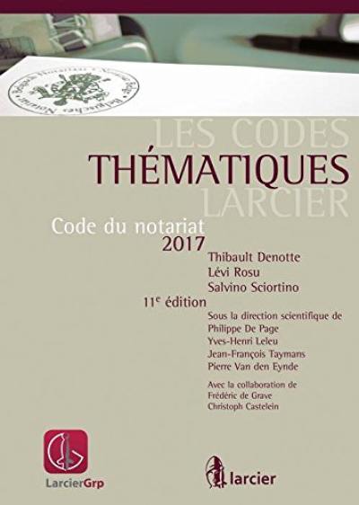 Code du notariat 2017