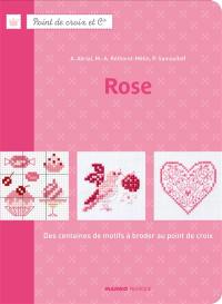 Rose : des centaines de motifs à broder au point de croix