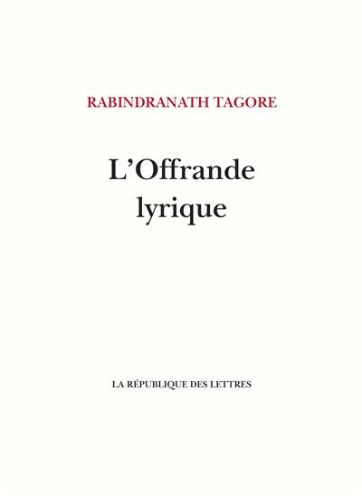 L'offrande lyrique