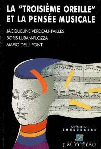 La troisième oreille et la pensée musicale