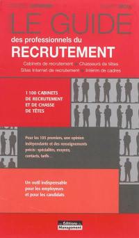 Le guide des professionnels du recrutement