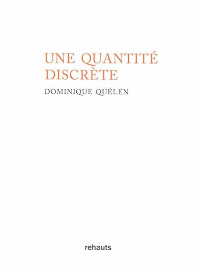 Une quantité discrète