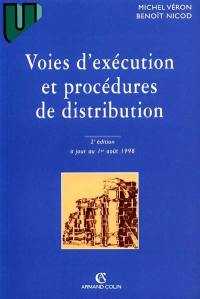 Voies d'exécution et procédures de distribution