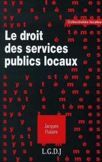 Le droit des services publics locaux