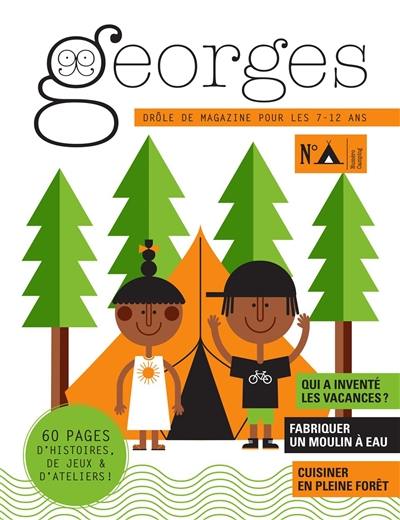 Georges : drôle de magazine pour enfants, n° 34. Camping