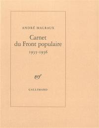 Carnet du Front populaire : 1935-1936