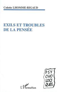 Exils et troubles de la pensée