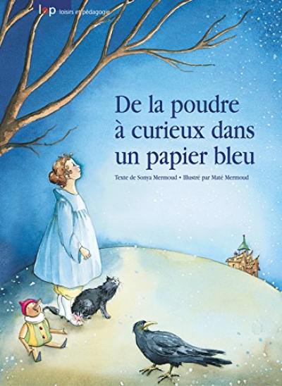 De la poudre à curieux dans un papier bleu