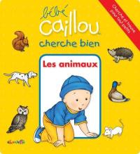 Bébé Caillou cherche bien les animaux