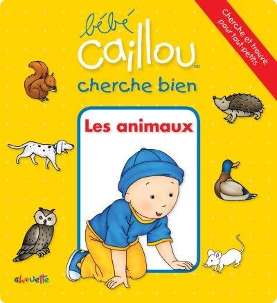 Bébé Caillou cherche bien les animaux