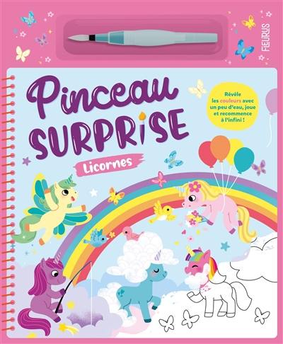 Licornes : pinceau surprise