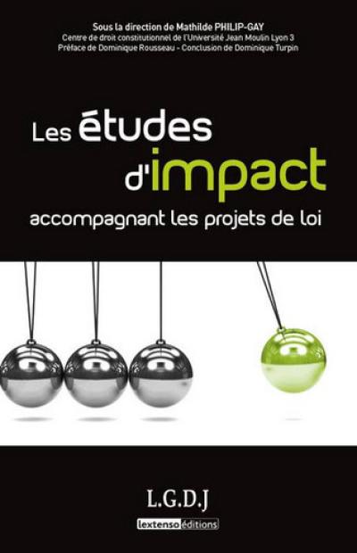 Les études d'impact accompagnant les projets de loi