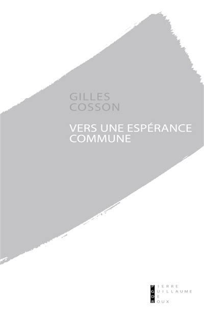 Vers une espérance commune