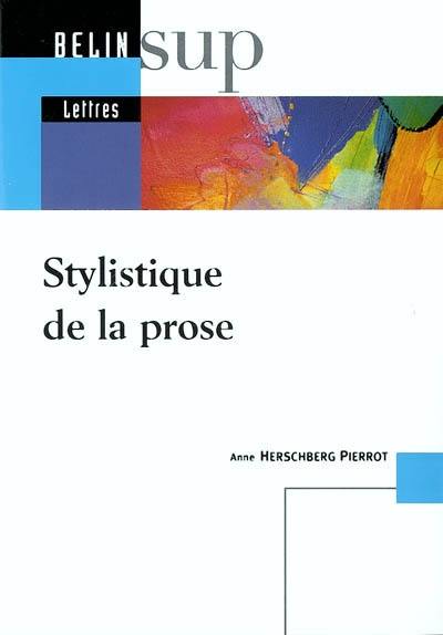 Stylistique de la prose