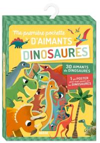 Dinosaures : ma première pochette d'aimants