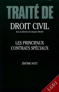 Traité de droit civil. Les principaux contrats spéciaux