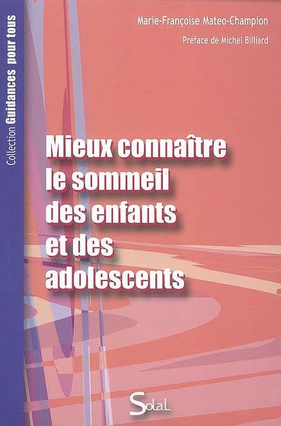 Mieux connaître le sommeil des enfants et des adolescents