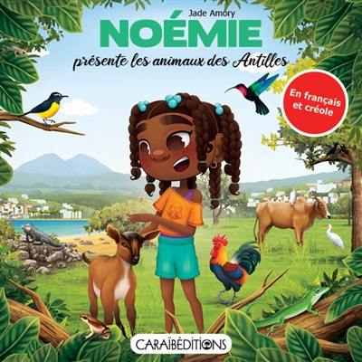 Noémie présente les animaux des Antilles