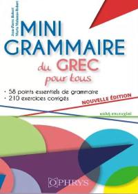 Mini grammaire du grec pour tous