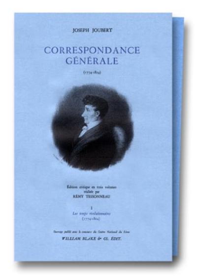 Correspondance générale