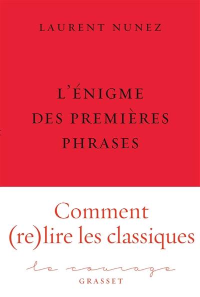 L'énigme des premières phrases