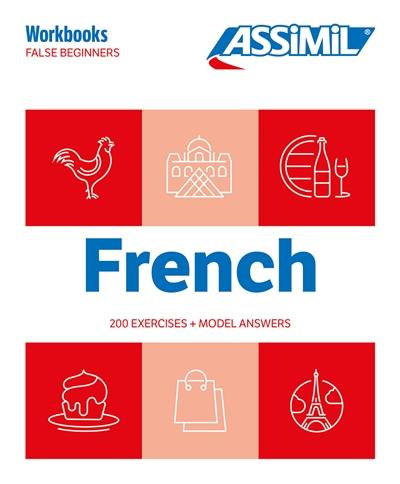 French : false beginners : 200 exercises + model answers