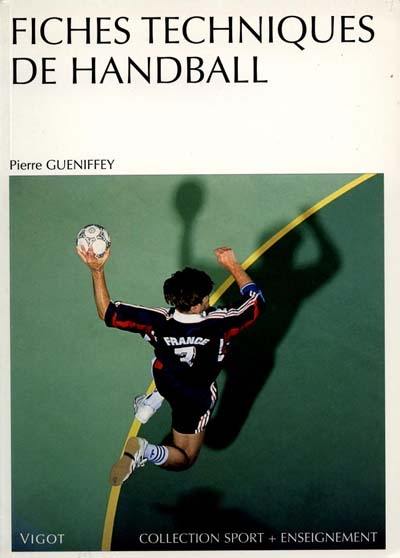 Fiches techniques de handball