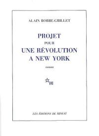 Projet pour une révolution à New-York