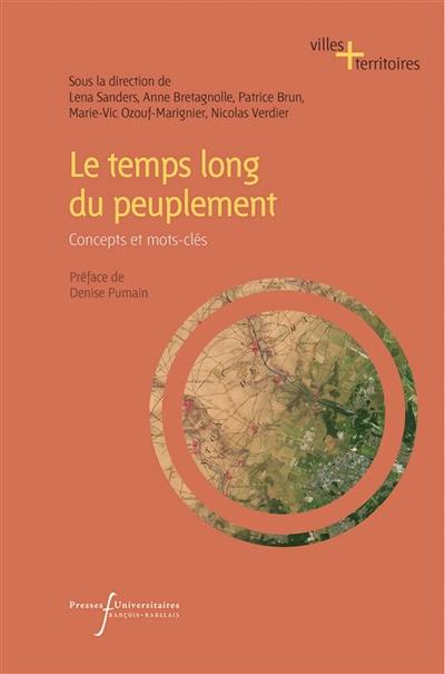 Le temps long du peuplement : concepts et mots-clés