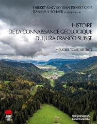 Histoire de la connaissance géologique du Jura franco-suisse