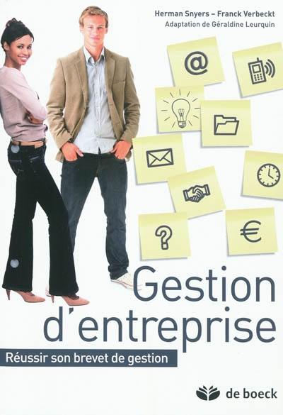 Gestion d'entreprise : réussir son brevet de gestion