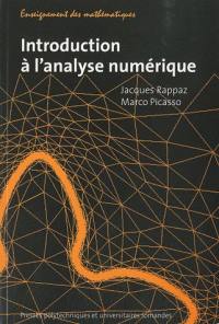 Introduction à l'analyse numérique