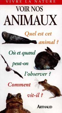 Voir nos animaux