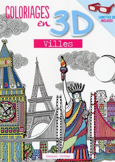 Coloriages en 3D : villes