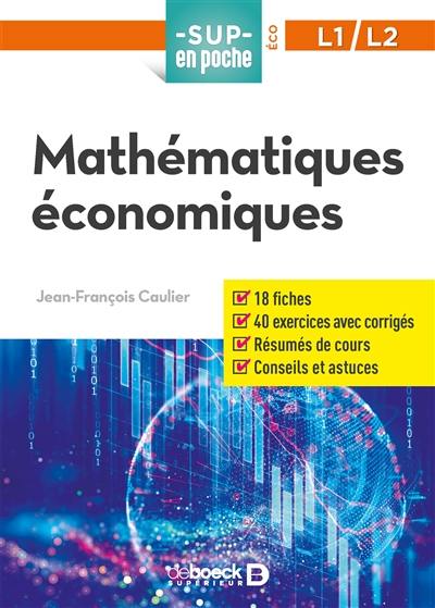 Mathématiques économiques, L1-L2