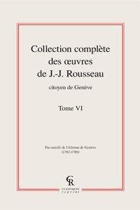 Oeuvres complètes. Vol. 6