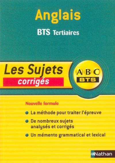 Anglais BTS tertiaires : corrigés