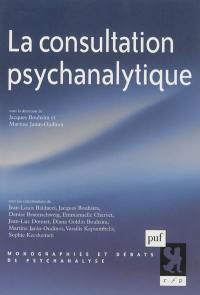 La consultation psychanalytique