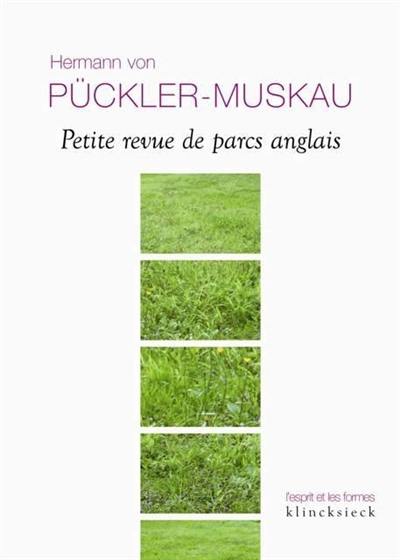 Petite revue de parcs anglais : extraite des Lettres d'un défunt