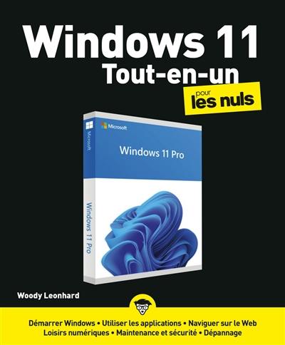 Windows 11 tout-en-un pour les nuls