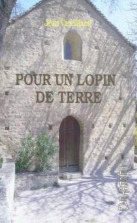 Pour un lopin de terre